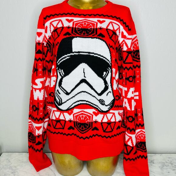 Star Wars Stormtrooper Christmas Sweater - Picture 6 of 8